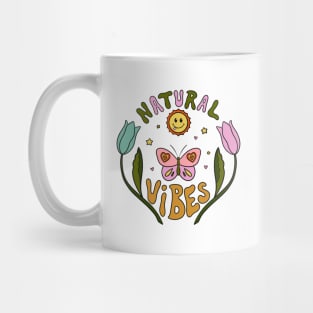 Retro 70s Nature Vibes Sun Mug